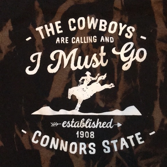 Acid Washed Cowboy Tshirt - Picture 2 of 3